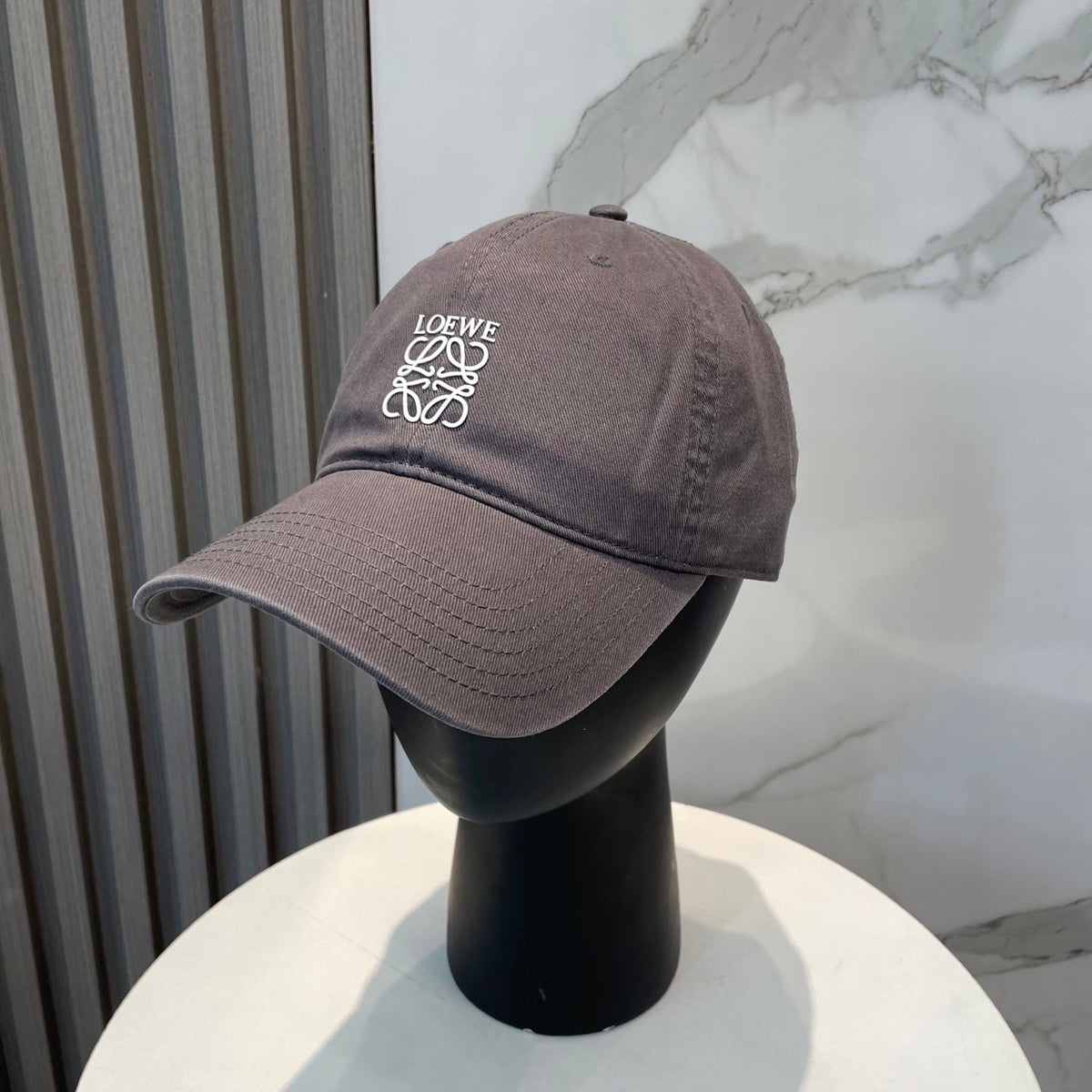 Loewe Logo Cotton Hat 211728
