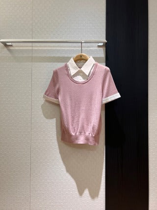 Prada Two-piece Polo Shirt Wool Acrylic