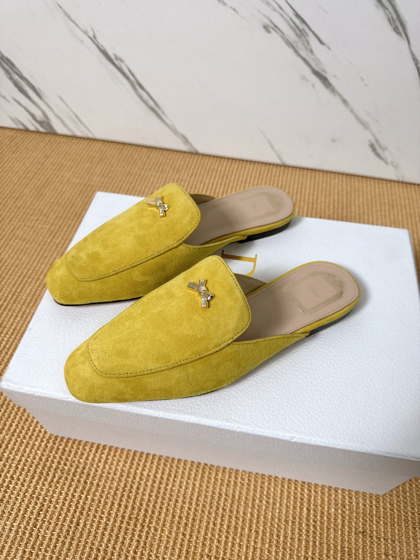 Dior 2026 Bow Mule Suede 904864