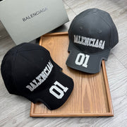 Balenciaga Logo Embroidered Baseball Cap 240587