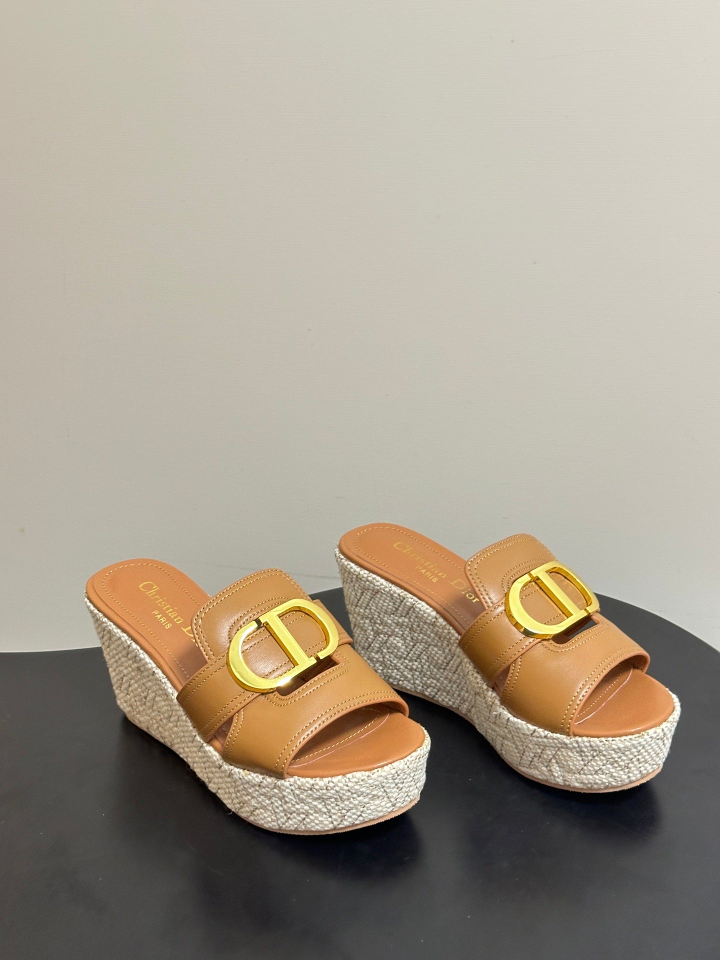 Dior 2026 Platform Sandals 90mm Cowhide 884505