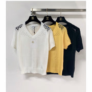 Chanel 2026 Short-Sleeve Shirt Nitrile Cotton 471933