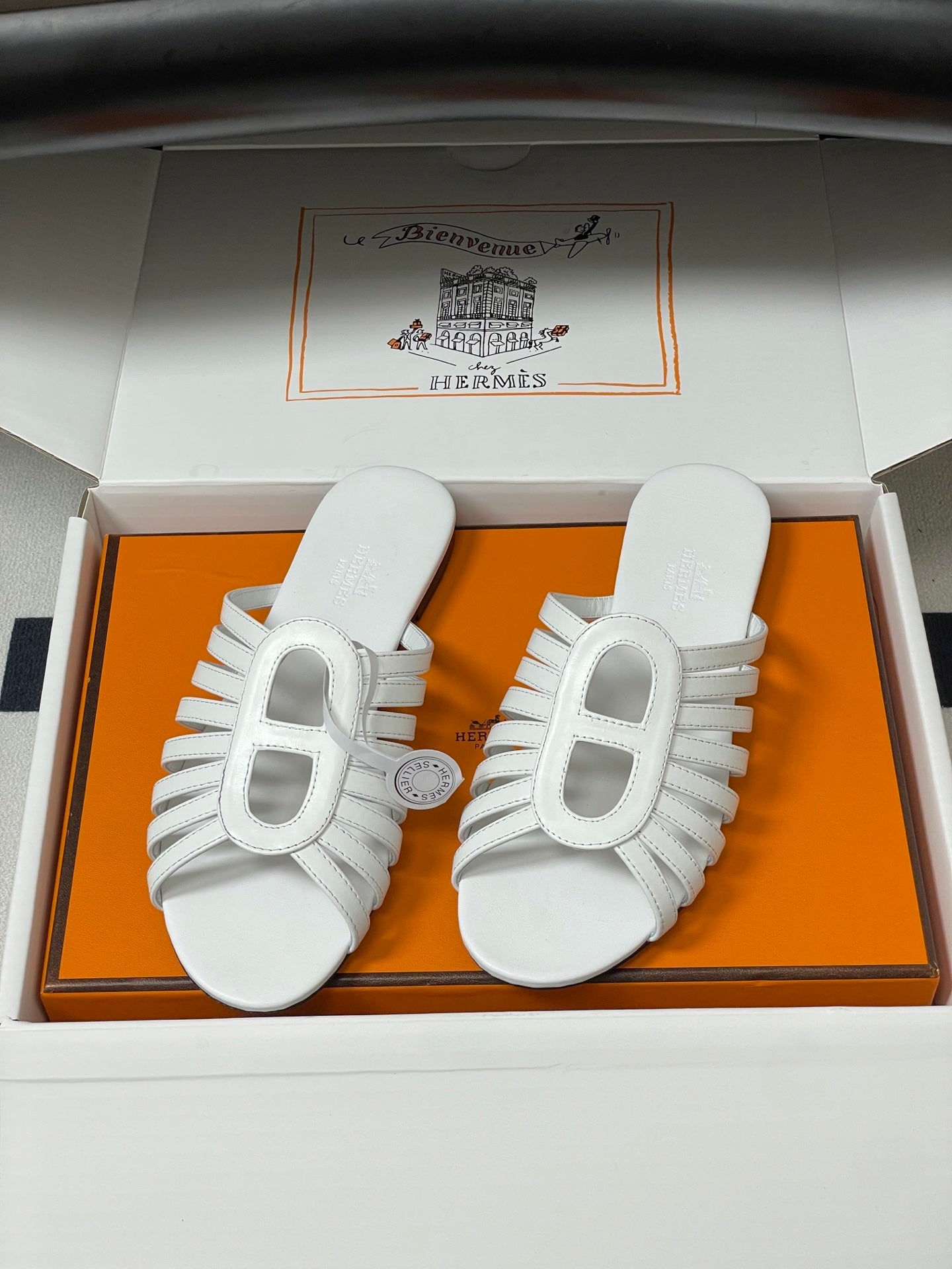 Hermes 2026 Sandal Suede Calfskin 903008