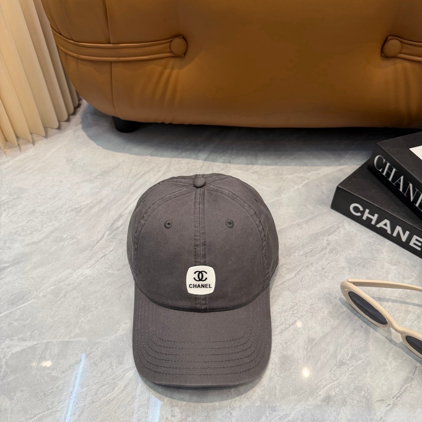 Chanel Baseball Cap with Logo 425715