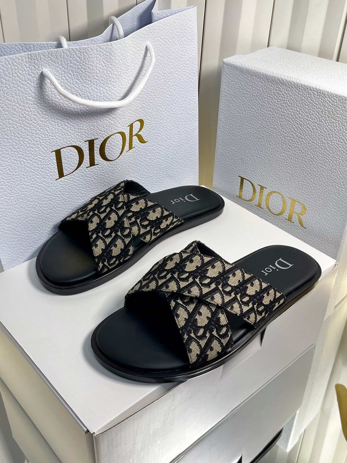 Dior 2026 Alias Sandals Canvas Leather 922917