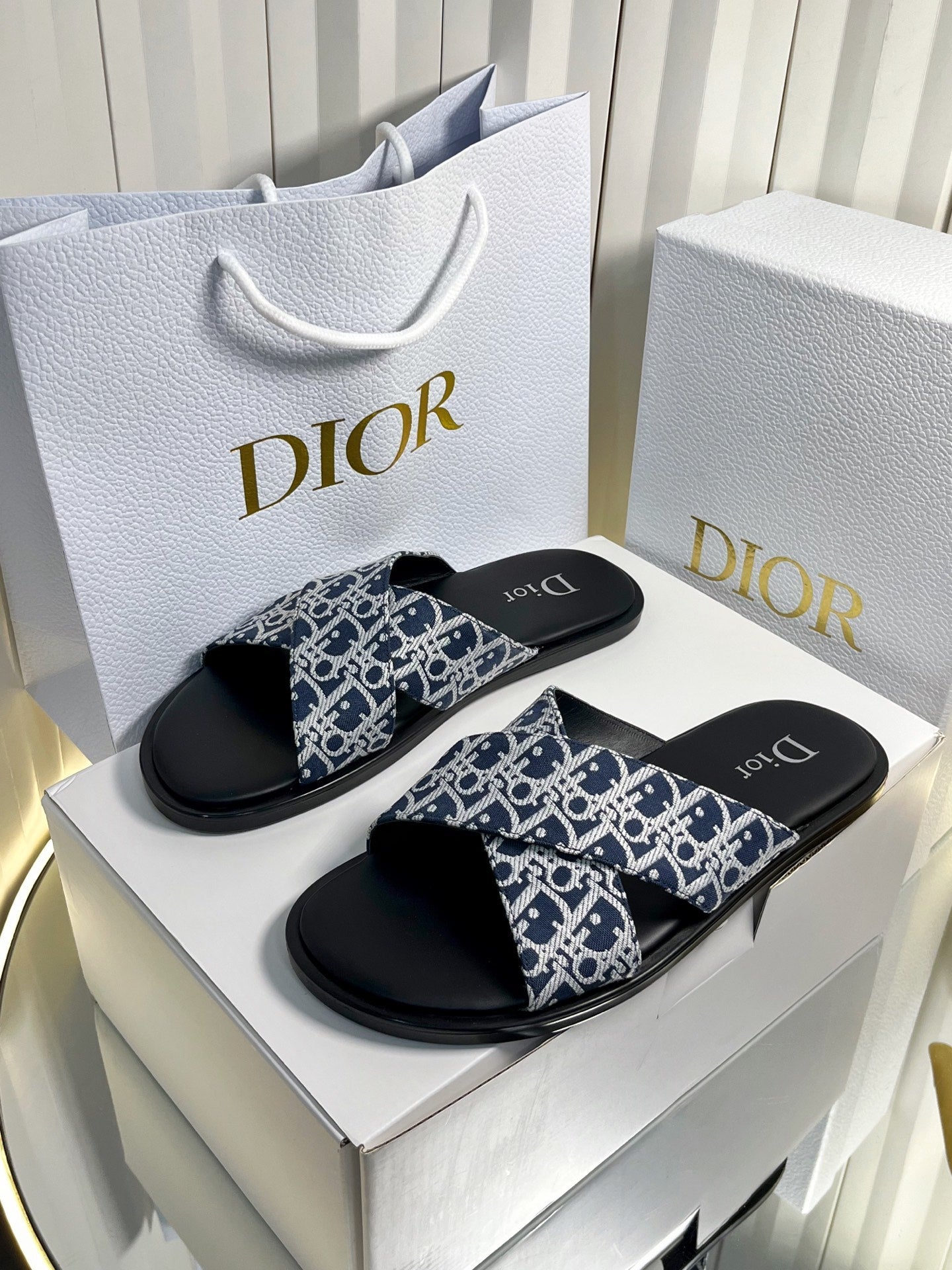 Dior 2026 Alias Sandals Canvas Leather 922917