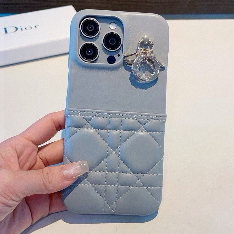 Dior Phone Case With Lady Dior Hardware 393906