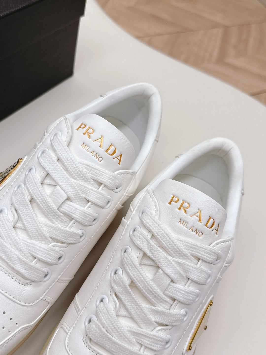 Prada 2025 Sneaker White Cowhide 410400