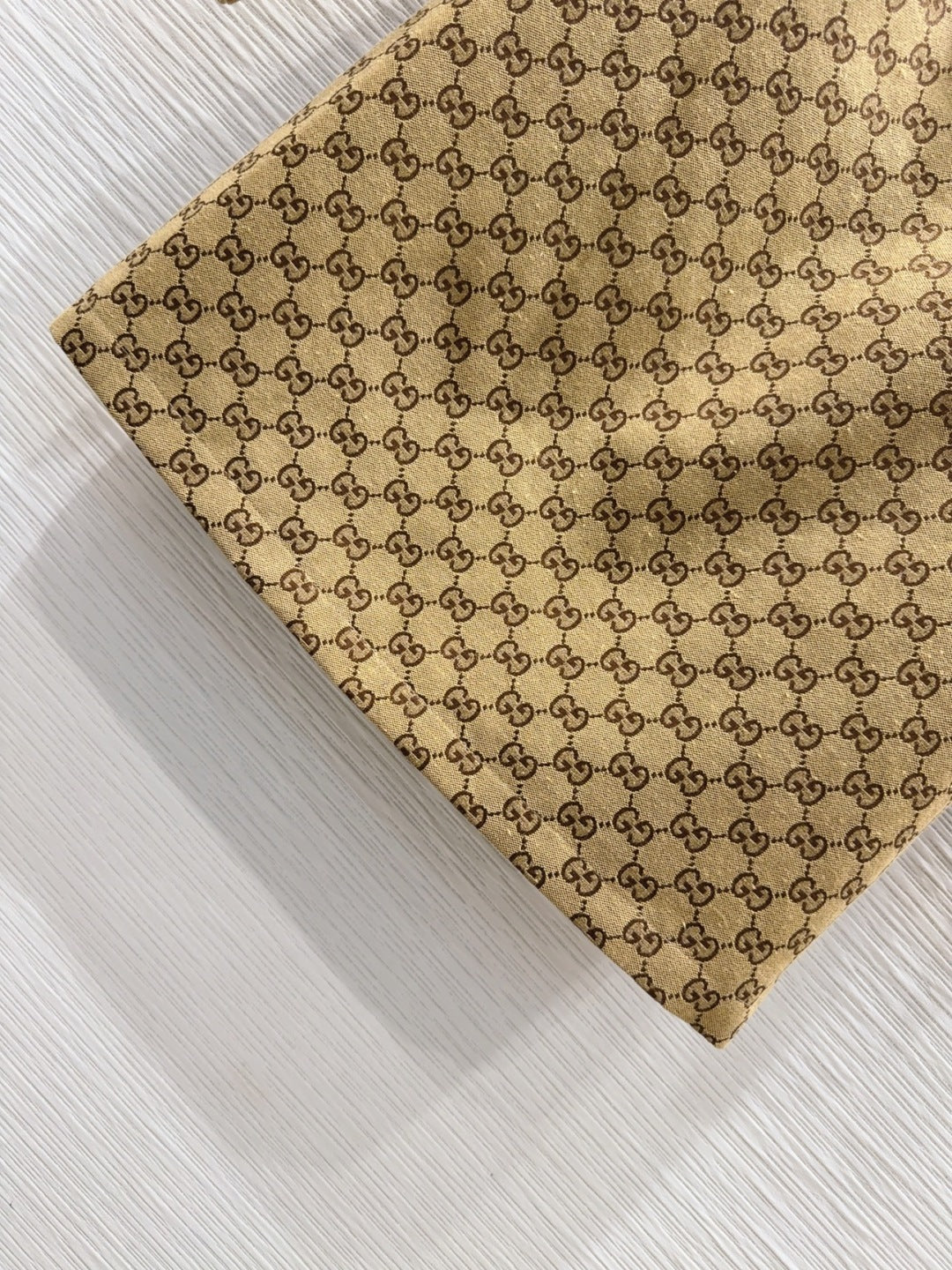 Gucci 2025 Dress Camel and Ebony Polyester Fiber