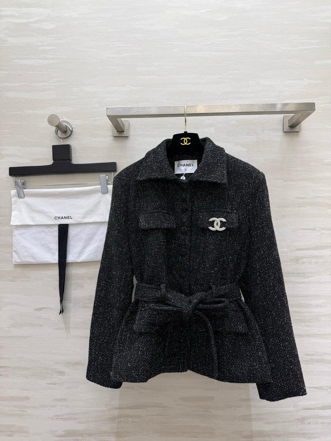 Chanel 2026 Belted Jacket Wool 423391