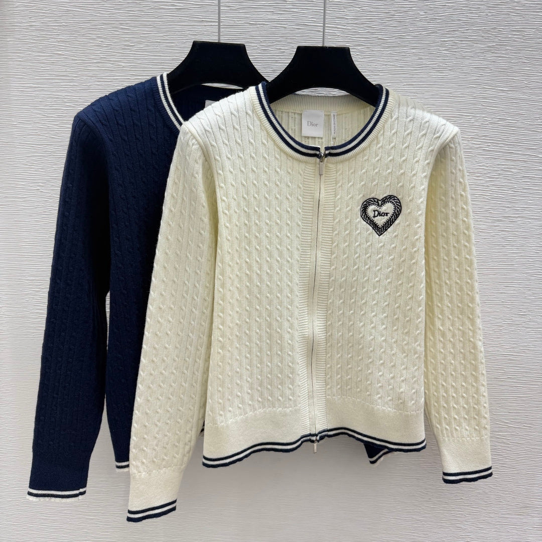 Dior 2026 Cardigan With zip Closure Wool 913548