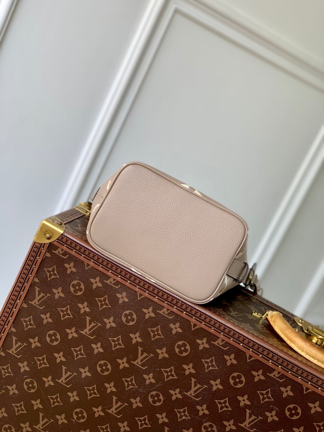 LV All In BB bag Gray Monogram Empreinte leather 240980