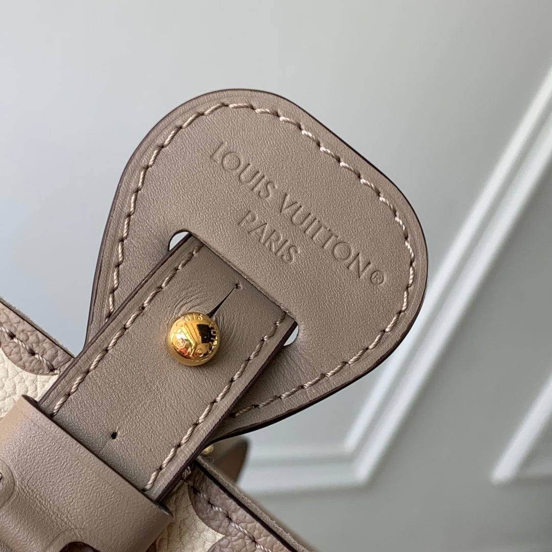 LV All In BB bag Gray Monogram Empreinte leather 240980