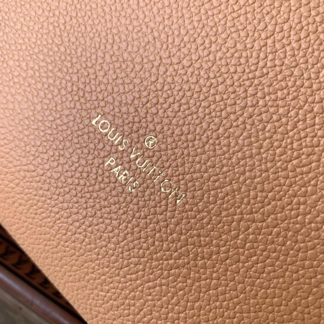 LV 2025 Multipass Bag Arizona Beige mix Brown Canvas Calfskin 347361