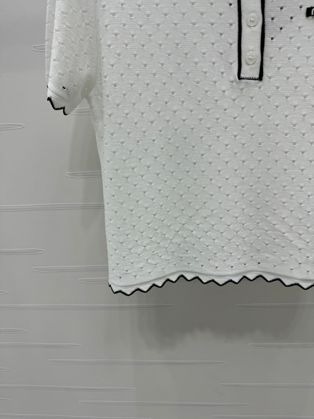 Miu 25 Polo T-Shirt Silk 233517