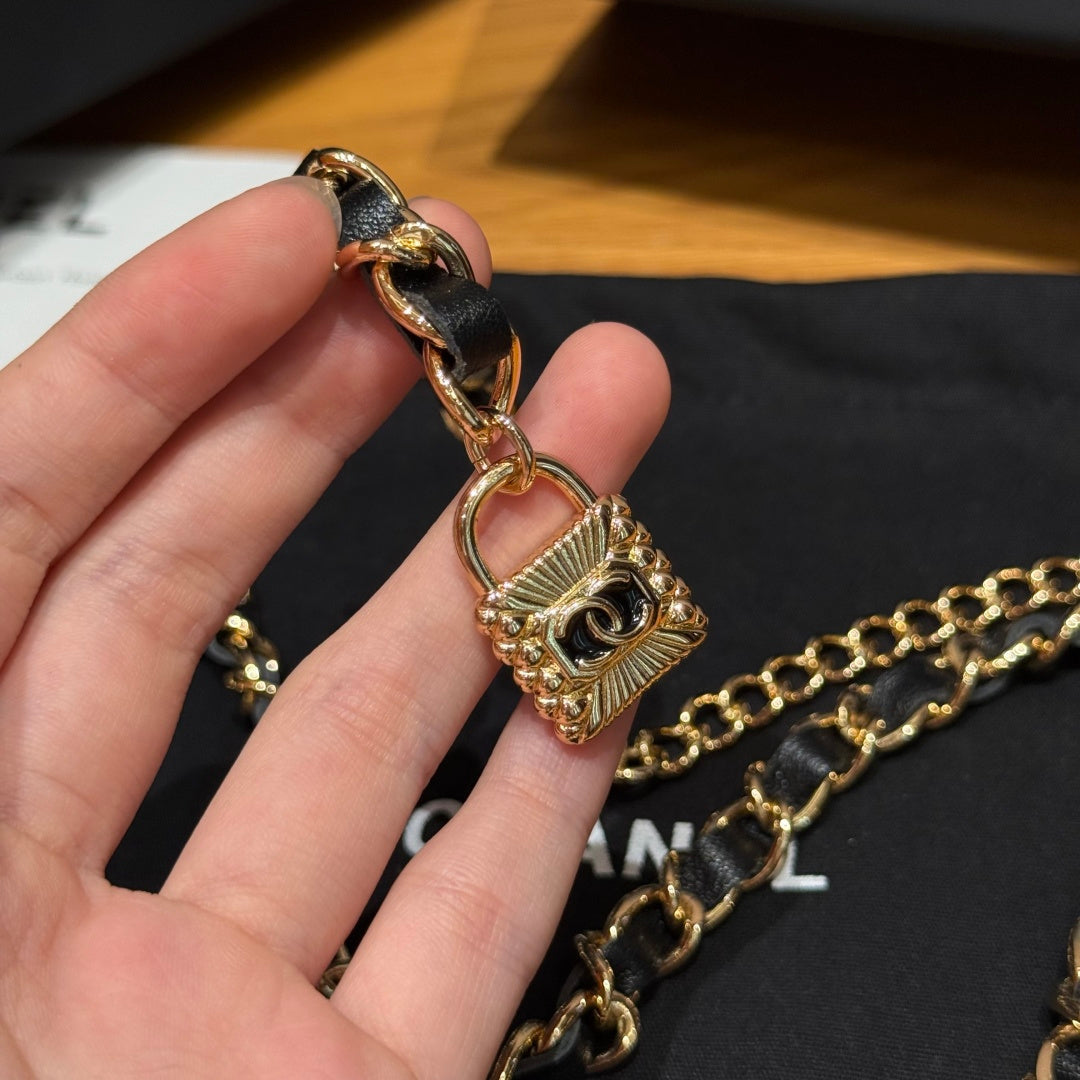 Chanel 2026 Multi-Layer Pearl Chain Charm Necklace Belt