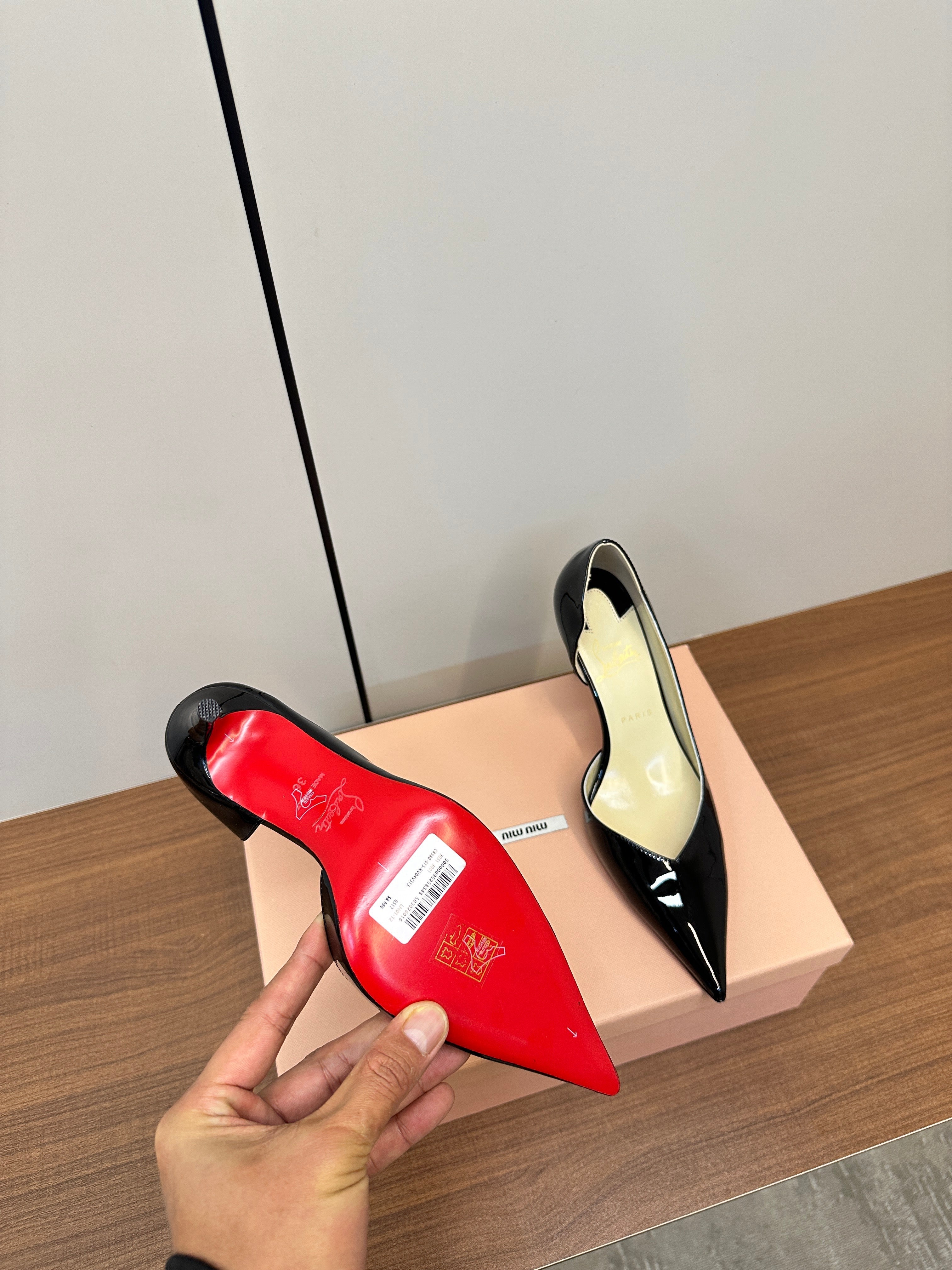 CL Pump High Heels 85mm Patent Leather 228988