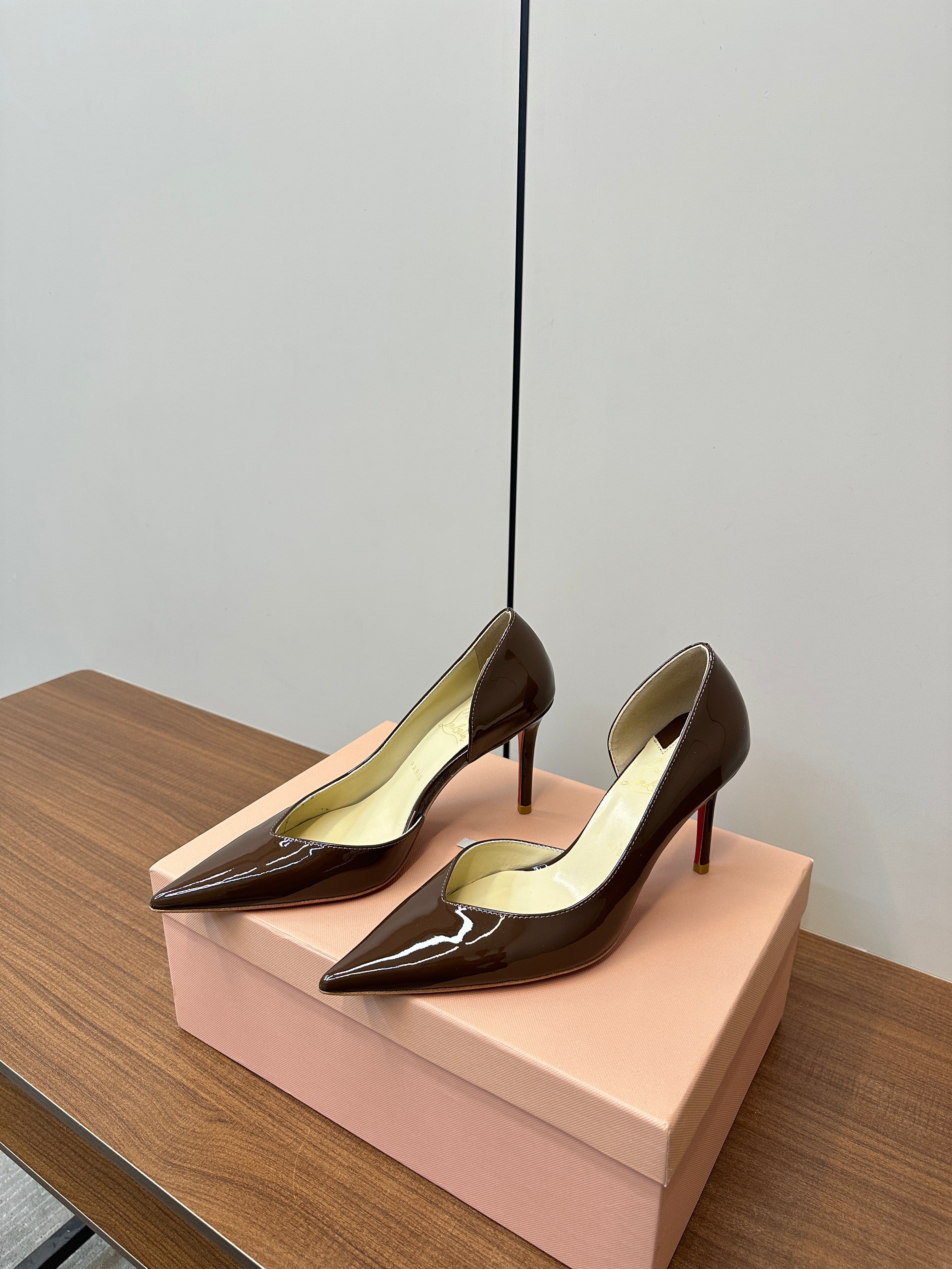 CL Pump High Heels 85mm Patent Leather 228988