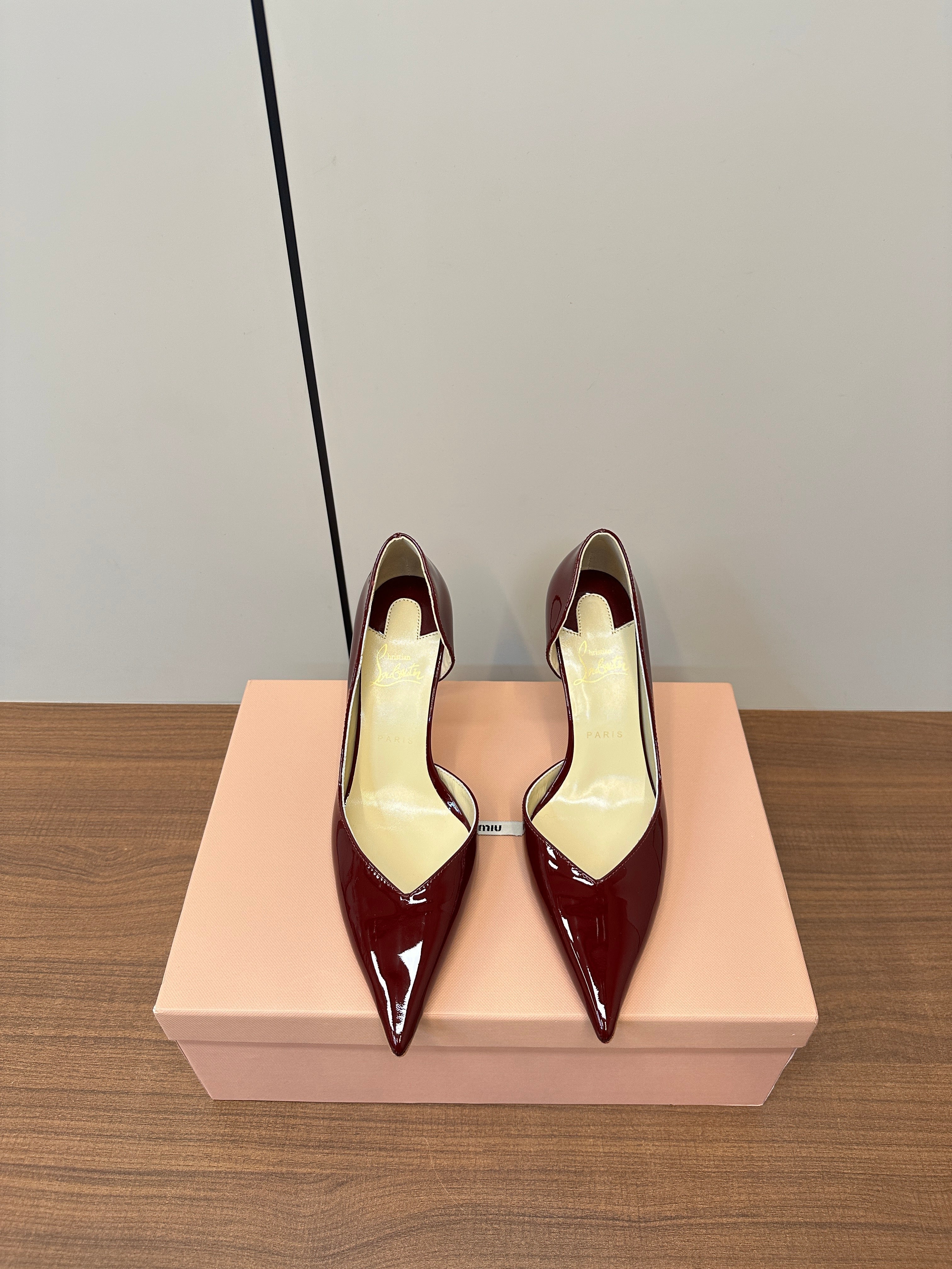 CL Pump High Heels 85mm Patent Leather 228988