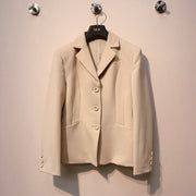 CD 25 Suit Beige Wool 320130