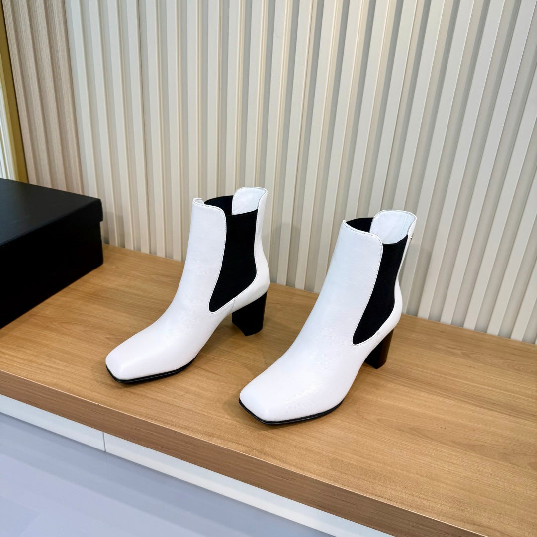 Chanel 2026 Chelsea Boots 75mm Sheepskin 988146