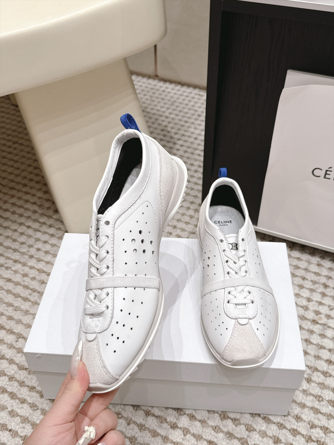 Celine 2026 Soft Sneakers Cowhide 101554