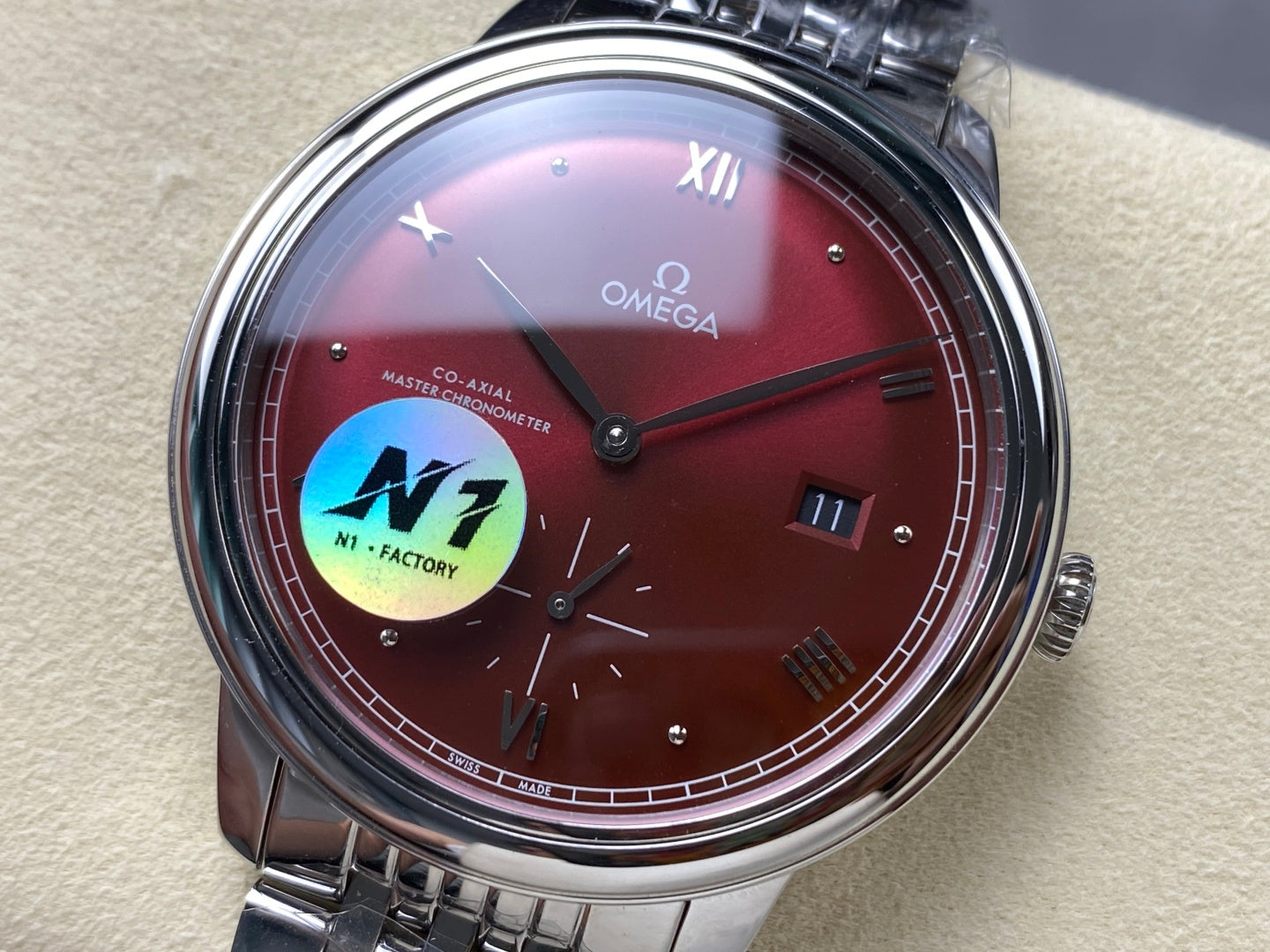 Omega De Ville Prestige 41mm Stainless Steel Bracelet
