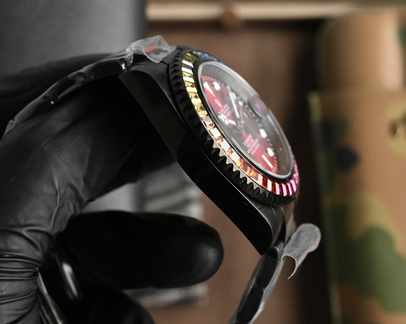 Rolex Submariner 40mm Black Red Dial