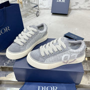 B33 Sneaker 30mm Dark Grey Mix Light Grey Monogram Suede 103966