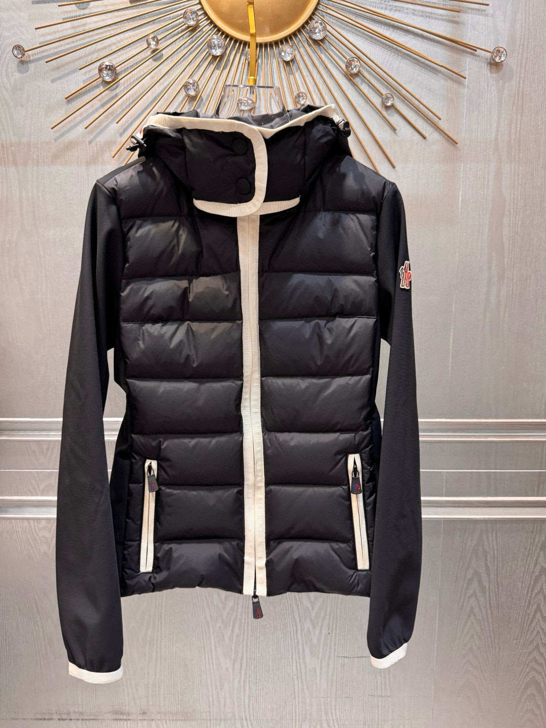 MC 25 Thin Down Jacket Black Polyester 0008