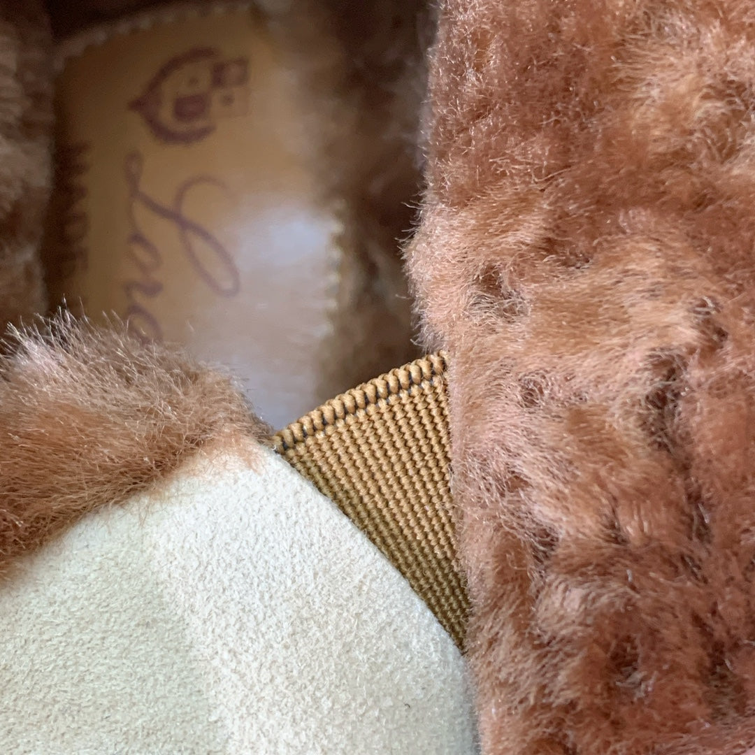 LP Open Walk Chukka Boot Beige Suede Lamb Fur