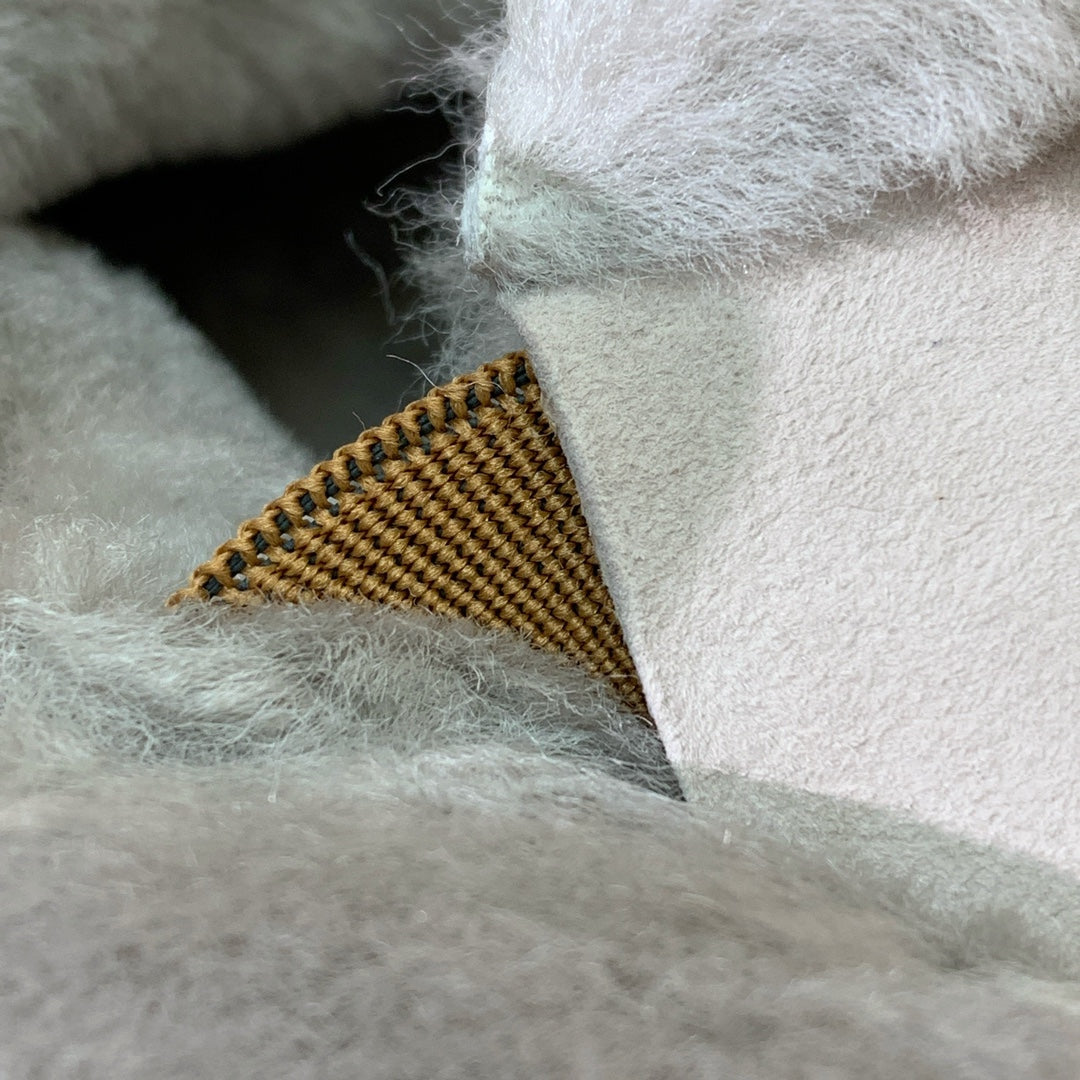 LP Open Walk Chukka Boot Powder Pearl Suede Lamb Fur