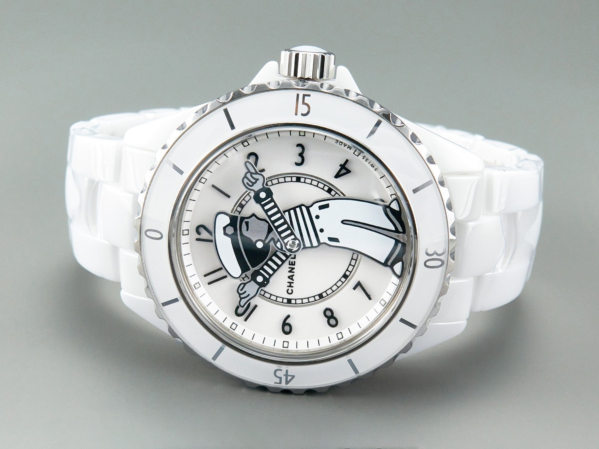 J12 38mm Mademoiselle Automatic White Ceramic