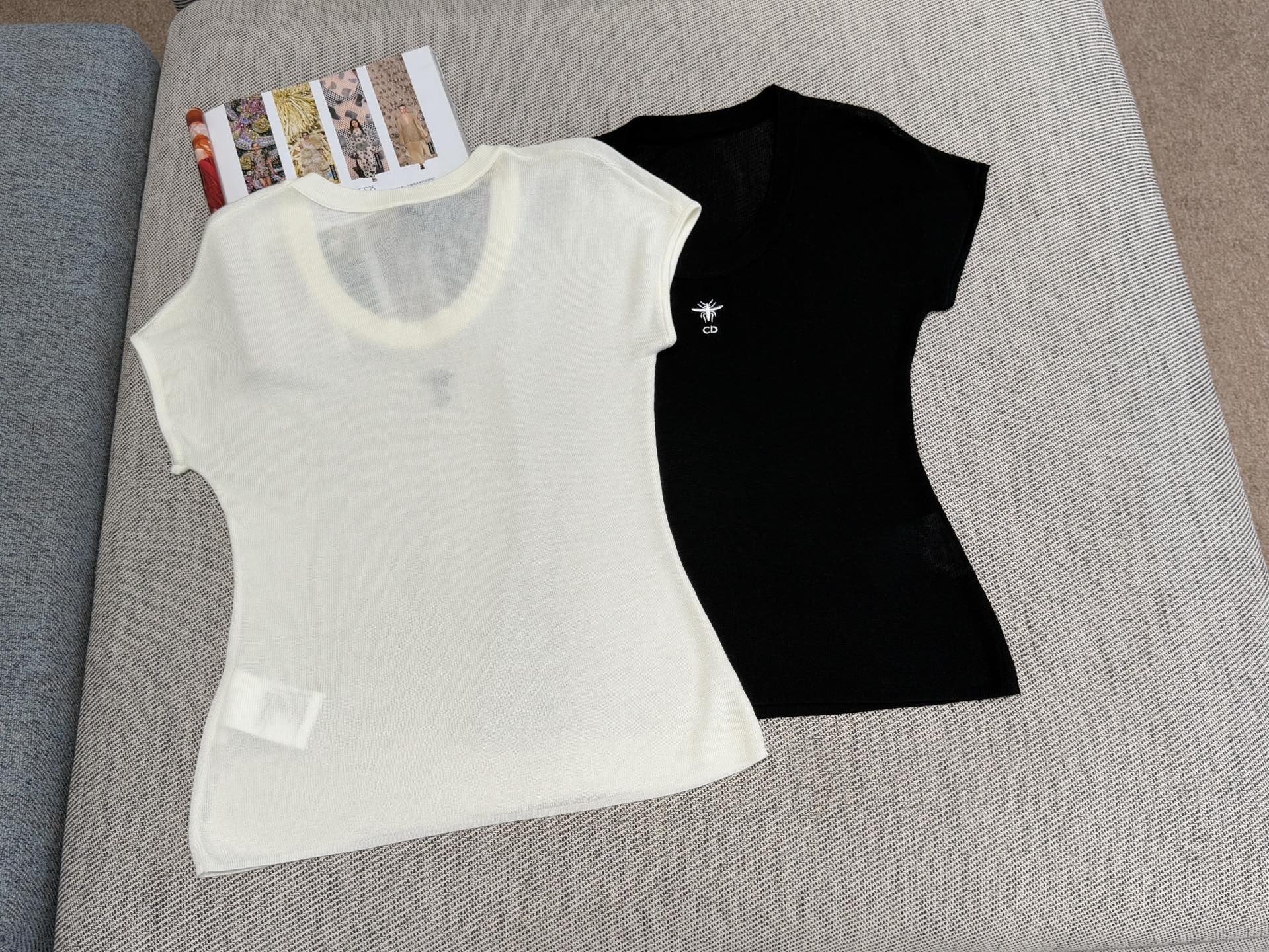 Dior T- Shirt Lenzing Tencel with Mulberry Silk 232713