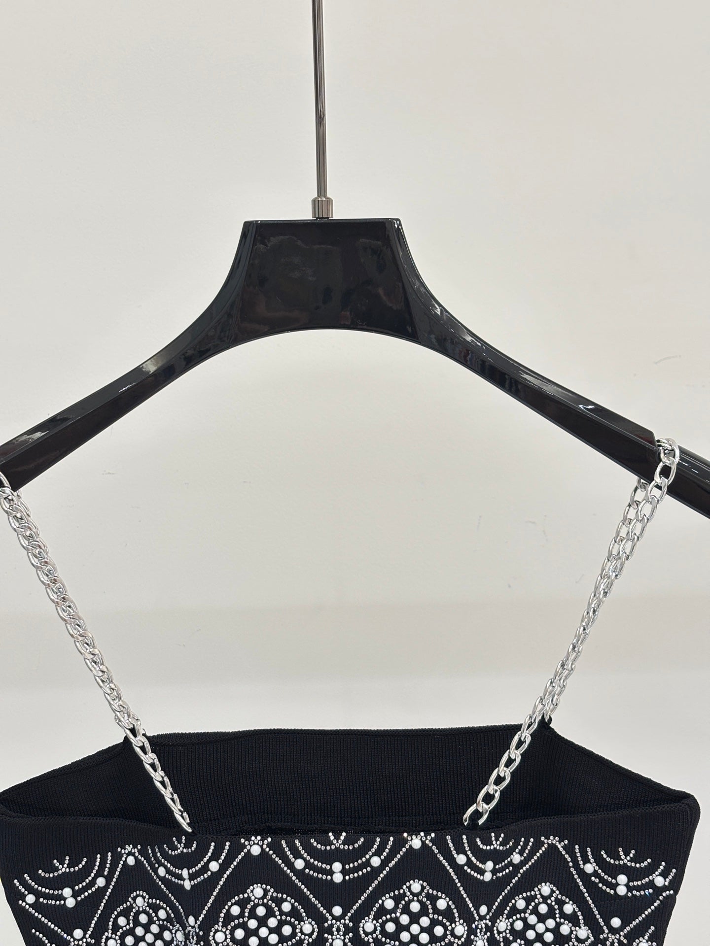 Chanel 2026 Camisole Black mix White Tencel 394727