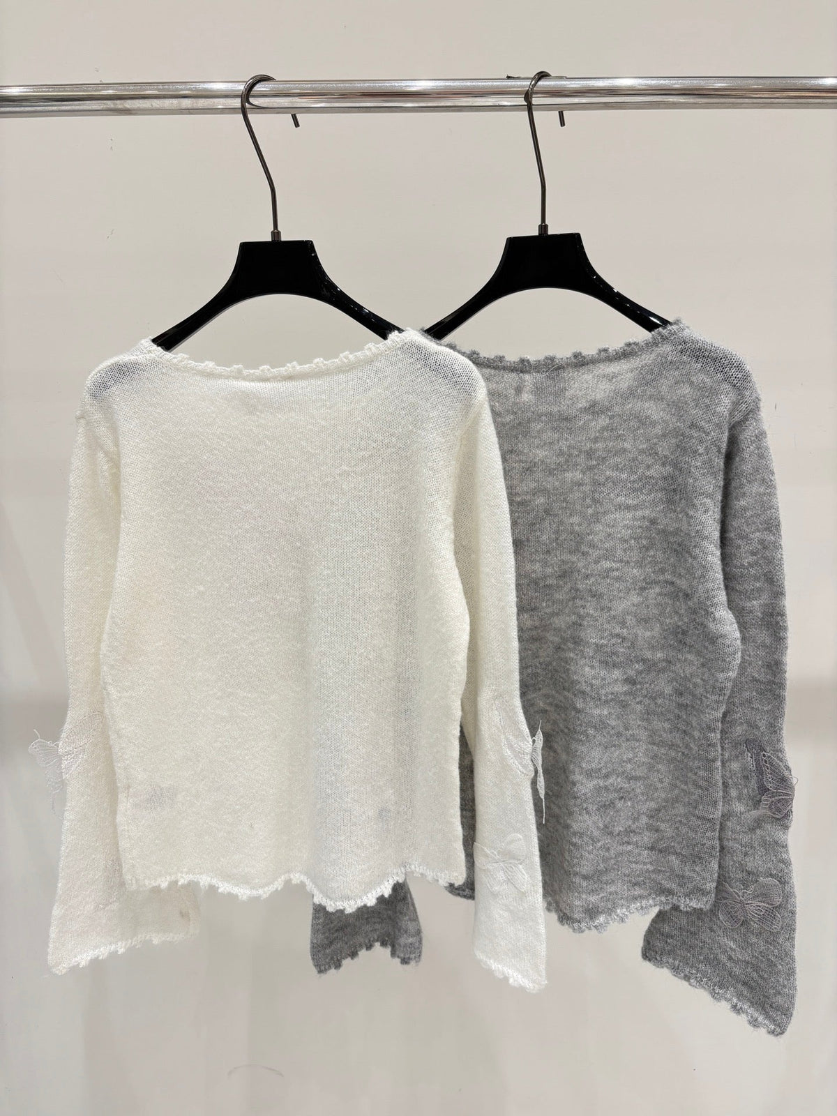 Dior 2026 Lace Butterfly Knitted Top Wool 481899