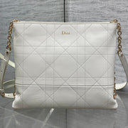 Dior 2026 Trianon Bag 25cm White Lambskin 286604