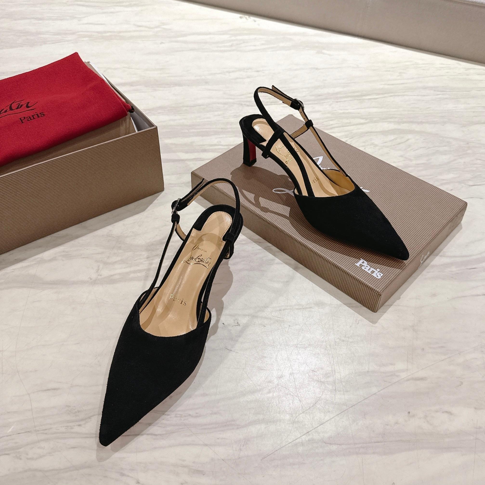 CL 25 Slingback Black Original Fabric 335148