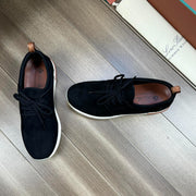 LP BERGEN SNEAKER BLACK SUEDE