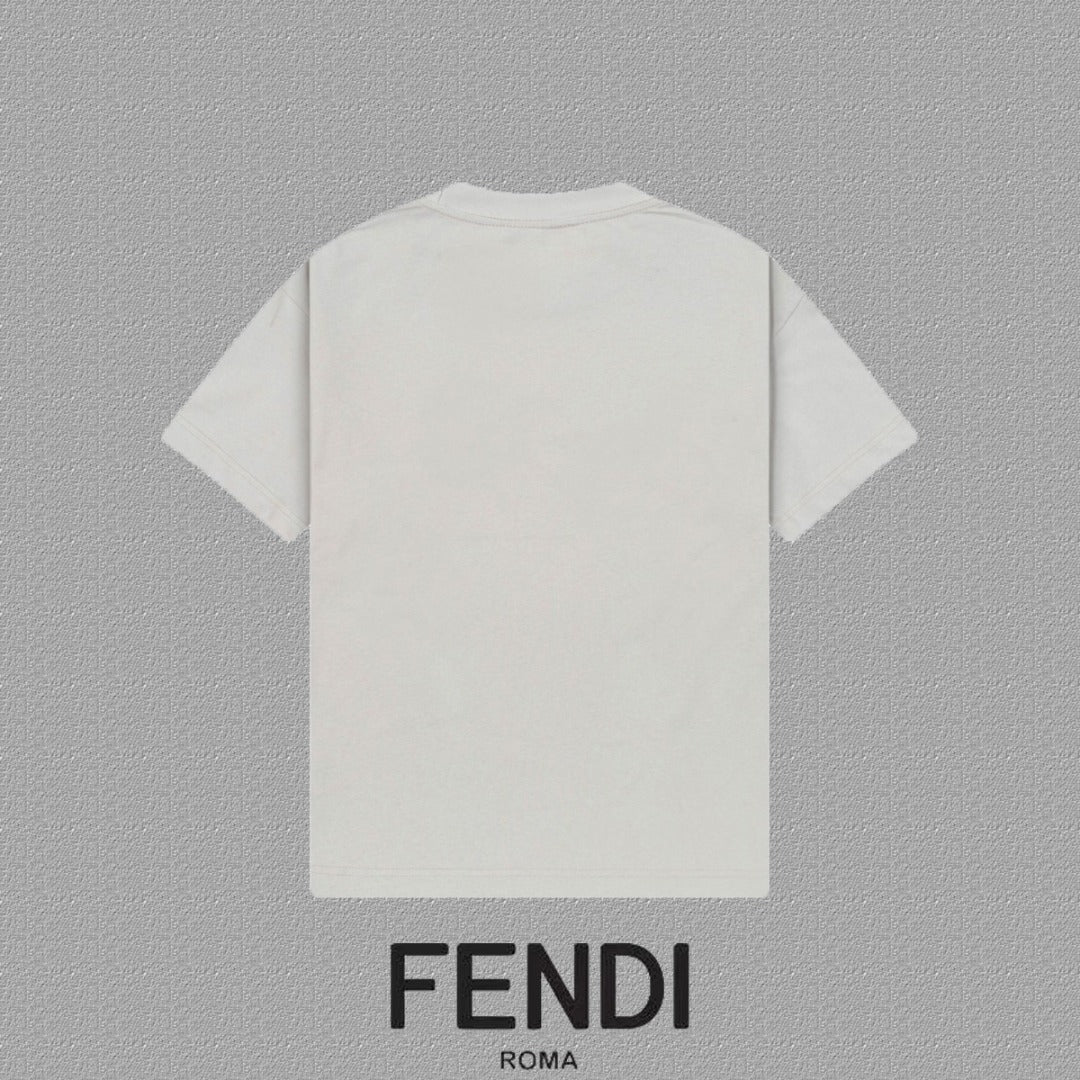 Fendi 2026 Men's Short-Sleeve T-Shirt Cotton 806090