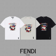 Fendi 2026 Men's Short-Sleeve T-Shirt Cotton 806078