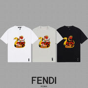 Fendi 2026 Men's Short-Sleeve T-Shirt Cotton 806087