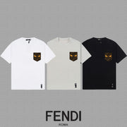 Fendi 2026 Men's Short-Sleeve T-Shirt Cotton 806096
