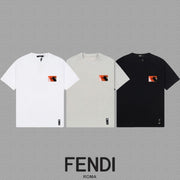 Fendi 2026 Men's Short-Sleeve T-Shirt Cotton 806099