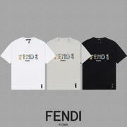 Fendi 2026 Men's Short-Sleeve T-Shirt Cotton 806108