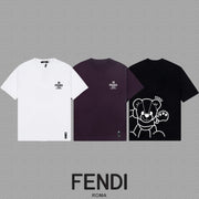 Fendi 2026 Men's Short-Sleeve T-Shirt Cotton 805957