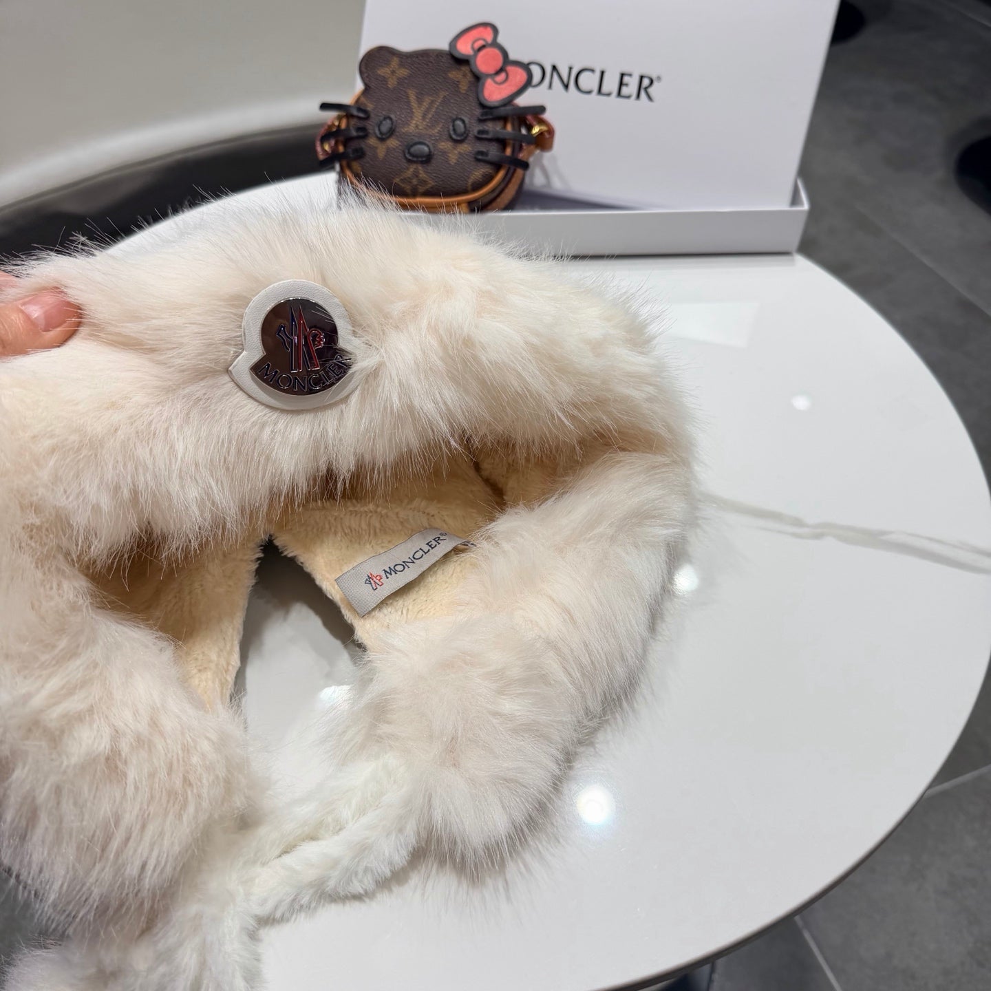 Mocler Fur Hat With Fluffy Ear Flaps
