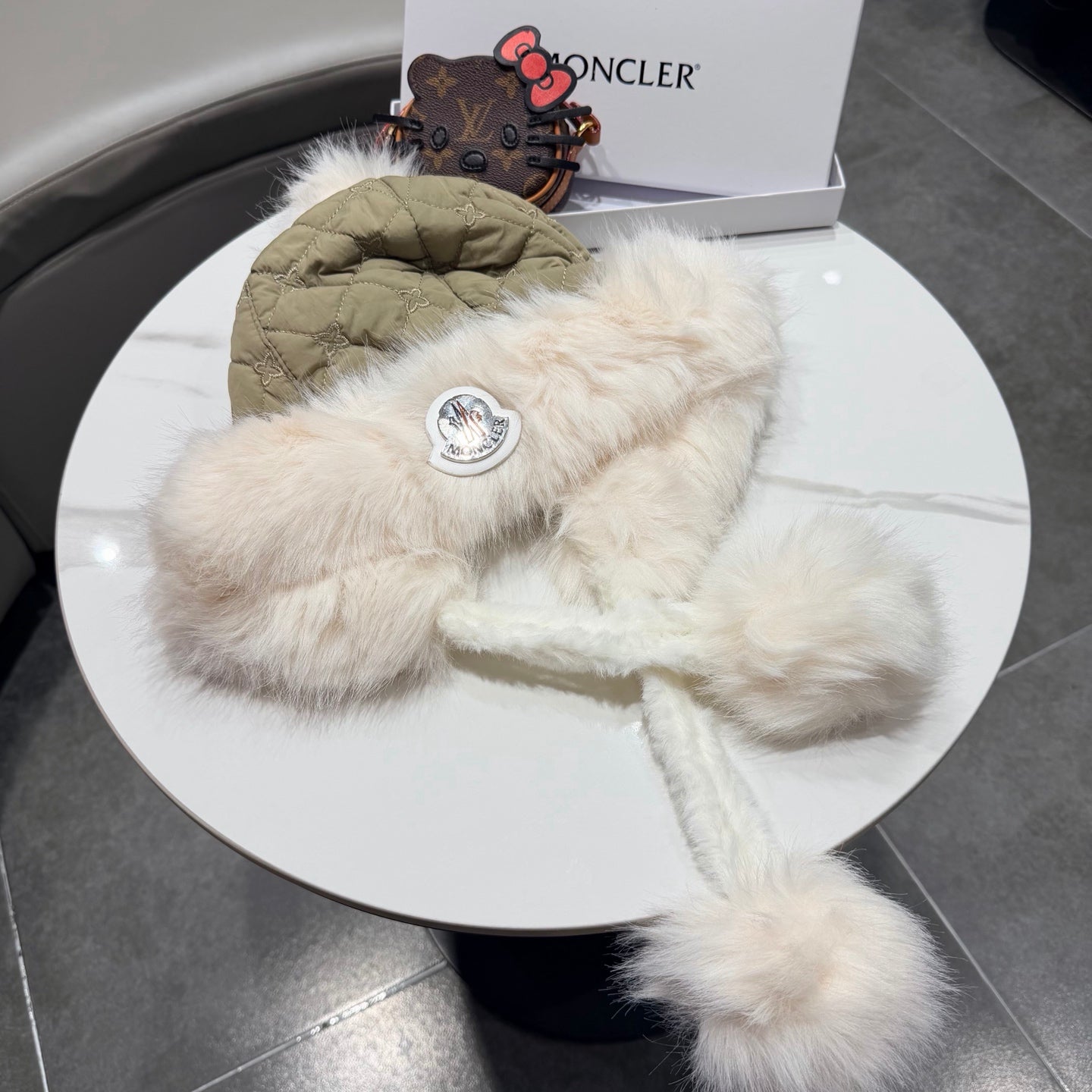 Mocler Fur Hat With Fluffy Ear Flaps