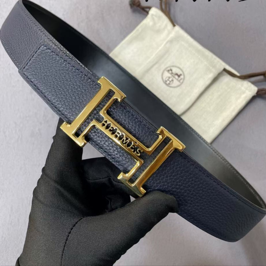 HM Buckle H Belt 38mm Calfskin 187197