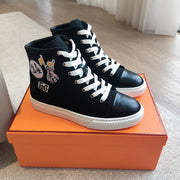 HM ILLICO SNEAKER BLACK DENIM